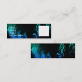 Blauwe lammeren II Mini Visitekaartje (Voorkant / Achterkant)