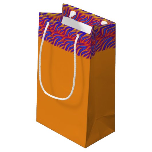 Blauwe lammeren klein cadeauzakje (Achterkant Gekanteld)