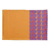 Blauwe lammeren kussensloop (Achterkant-Links)