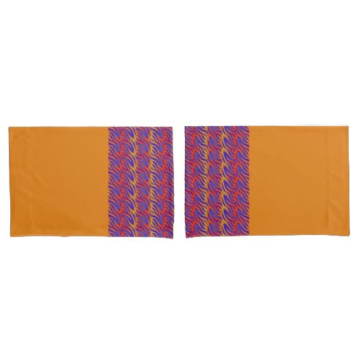 Blauwe lammeren kussensloop (Voorkant-Set)