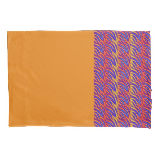 Blauwe lammeren kussensloop (Voorkant-Links)