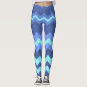 blauwe leggings (Voorkant)
