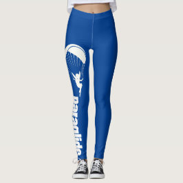 Blauwe leggings