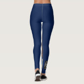 BLAUWE LEGGINGS W/JAPANSE VIS (Achterkant)
