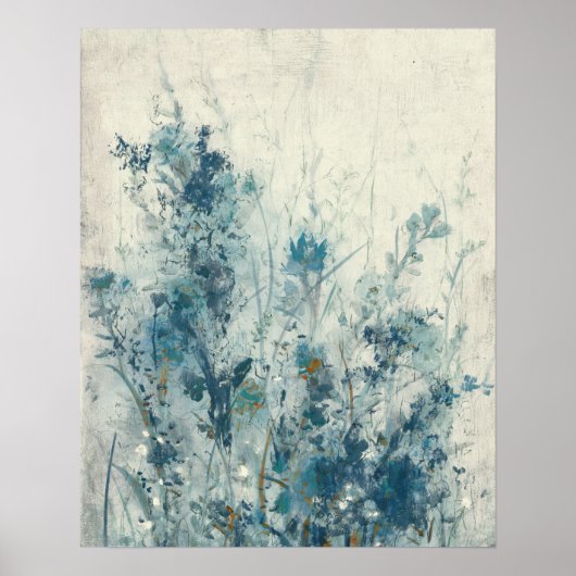 Blauwe lente poster (Voorkant)