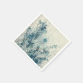 Blauwe lente servet (Hoek)