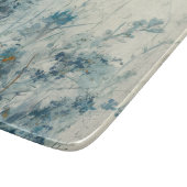 Blauwe lente snijplank (Hoek)