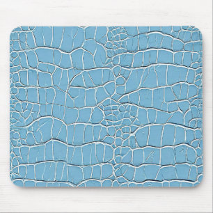 💙 Blauwe Leren Bureaustoel Rustig Modern Kantoor Muismat