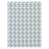 Blauwe libel en bloemen tafelkleed (Voorkant)