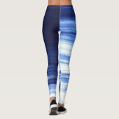 Blauwe Liefde Leggings (Achterkant)