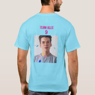 Blauwe liefde voor uzelf vandaag en elke dag cadea t-shirt