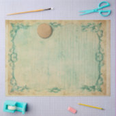 Blauwe Liefdesbrief  Ephemera No3 Tissuepapier (Craft)