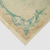 Blauwe Liefdesbrief  Ephemera No3 Tissuepapier (Detail)