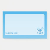 Blauwe Lier Post-it® Notes (Voorkant)
