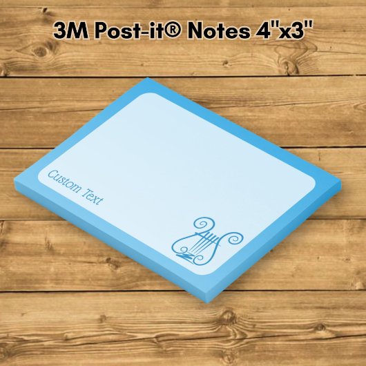 Blauwe Lier Post-it® Notes