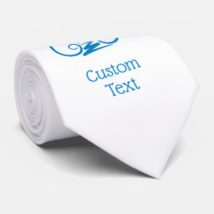 Blauwe Lier Stropdas