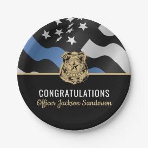 Blauwe lijn van de Partij voor Pensionering van de Papieren Bordje