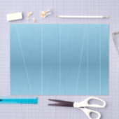 Blauwe lijnafdrukken tissuepapier (Craft)