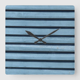 "Blauwe lijnen" Ronde (grote) wandklok Grote Klok