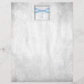 Blauwe likker - Aangepast papierblad (Achterkant)