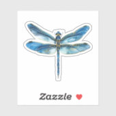 Blauwe limonade sticker (Vel)