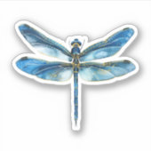 Blauwe limonade sticker (Voorkant)