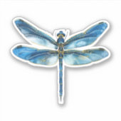 Blauwe limonade sticker (Voorkant)