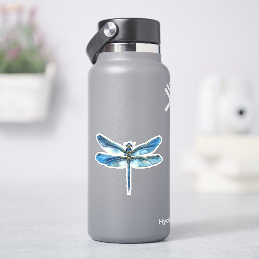 Blauwe limonade sticker (HydroFlask)