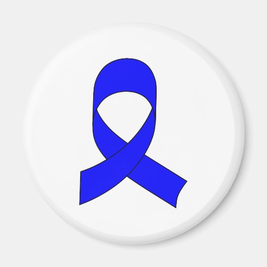 Blauwe linttekening magneet (Voorkant)