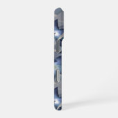 Blauwe lippen iPhone hoesje (Rechterkant)