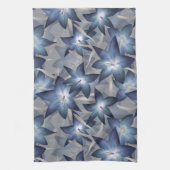 Blauwe lippen theedoek (Verticaal)