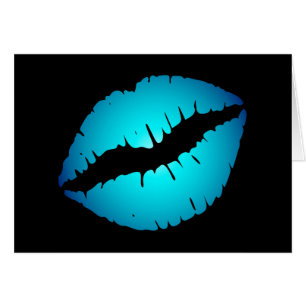 Blauwe Lippenstift