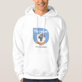 Blauwe Logo Thorium hoodie