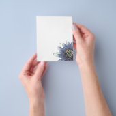 Blauwe Lotus Custom Flyer (Hand)