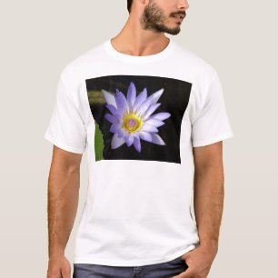 blauwe lotus t-shirt