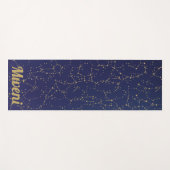 blauwe lucht en sterrenbeeld Yoga Mat (Voorkant (horizontaal))