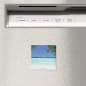 Blauwe lucht en zee 9 magneet (Insitu (Vaatwasser))