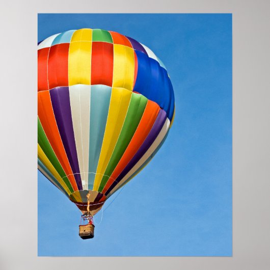 Blauwe Lucht Poster (Voorkant)