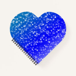  Blauwe lucht sterren  Notitieboek