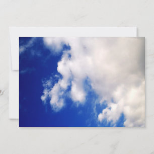 Blauwe Lucht & Wolken Uitnodigingen