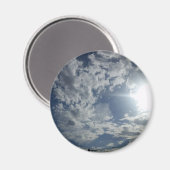 Blauwe luchten magneet (Voorkant / Achterkant)