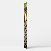 Blauwe luipaard iPhone/iPad case (Achterkant / Rechts)