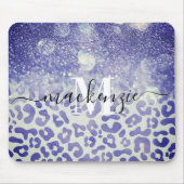 Blauwe luipaard muismat (Voorkant)