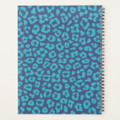 Blauwe luipaard planner (Achterkant)