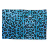 Blauwe luipaard voor kleine dromen kussensloop (Achterkant)