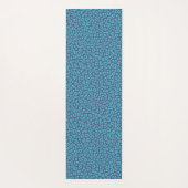 Blauwe luipaard yogamat (Achterkant)