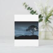 BLAUWE MAAN BRIEFKAART (Staand voorkant)