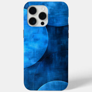 Blauwe maan cirkels iPhone 15 pro max hoesje