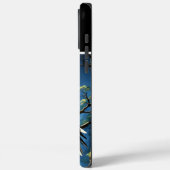 Blauwe maan en nachtelijke adelaar Case-Mate iPhone case (Achterkant / Links)