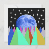 Blauwe Maan Flat Card (Achterkant)